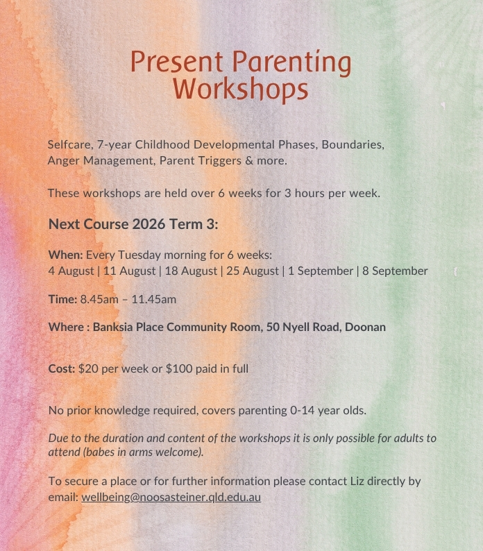 present parenting workshops