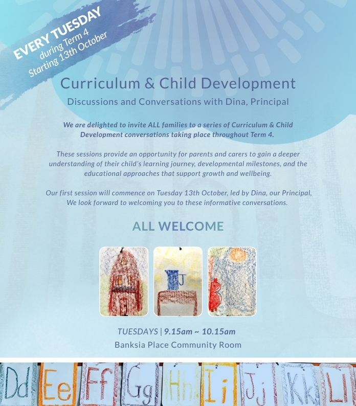Curriculum & Child Development conversations for primary years