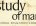 Study of Man
