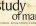 Study of Man