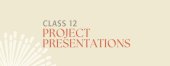 Project Presentations for 2025 graduates
