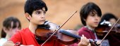 Primary school music class