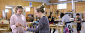 Noosa Pengari Steiner School woodwork class