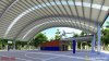 Court roof & storage